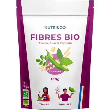 Nutri&Co Les Fibres Bio en Poudre 150 g
