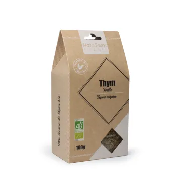 Nat & Form Tisane Thym Fleur Bio 100 G