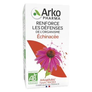 Arkogélules Échinacée Défenses de l'Organisme Bio 45 gélules