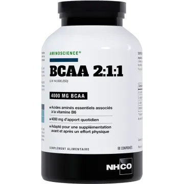 NHCO Aminoscience BCAA 2:1:1 4000 mg 90 comprimés