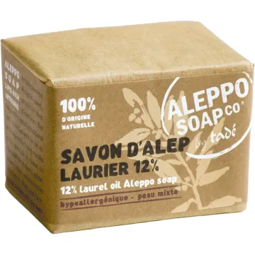 Savon d’Alep Laurier 12 % 210 g Tadé