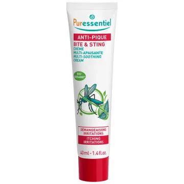Crème Anti-Pique multi-apaisante Bio 40 ml Puressentiel