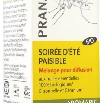 AROMAPIC Soirée d'été mélange diffusion anti-moustique 30ml