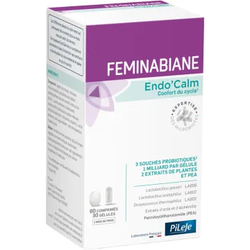 Pileje Feminabiane Endo'Calm Confort Féminin - Comprimés et Gélules