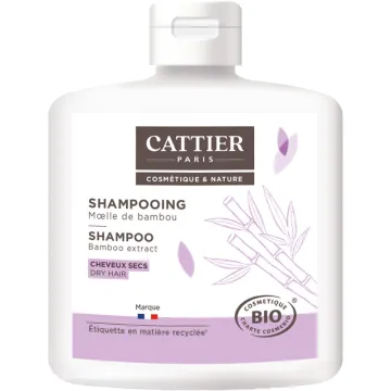 Cattier Shampooing Cheveux Secs Moelle de Bambou 250 ml