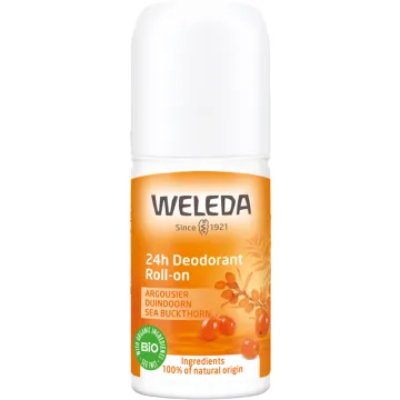 Weleda Déodorant Roll-On Argousier 24h Bio 50 ml