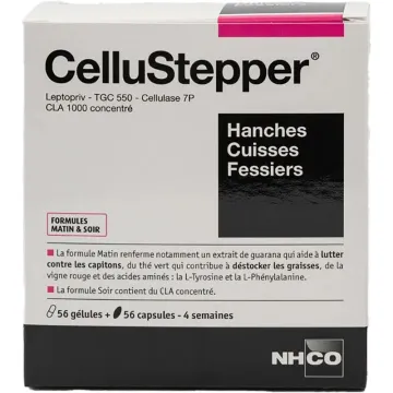 NHCO CelluStepper Hanches, Cuisses, Fessiers 56 gélules + 56 capsules