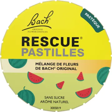 Rescue Pastilles Fleurs de Bach - Pastèque - 50 g