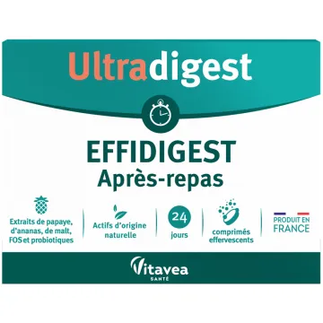 Vitavea Ultradigest Après-Repas Digestion 24 comprimés effervescents