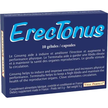 Vital Perfect Erectonus Blue Pill 10 Gélules