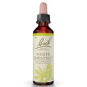 Fleurs de Bach Original WHITE CHESTNUT Marronnier d'Inde 20ml