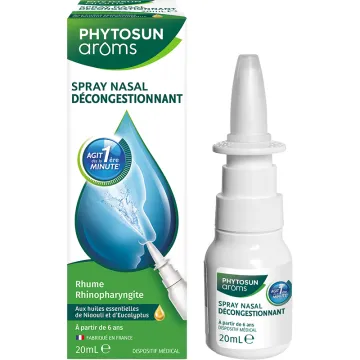 Spray nasal décongestionnant 20 ml – Phytosun Arôms