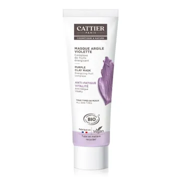 Cattier Masque à l'argile Violette Bio