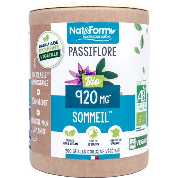 Passiflore Bio 200 gélules Nat & Form