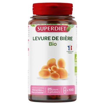 Superdiet Levure de Bière 100 gélules