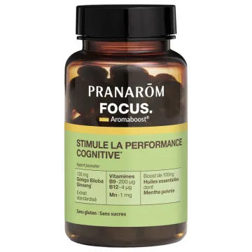 Pranarôm Aromaboost Focus 60 Capsules*
