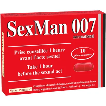 Vital Perfect SexMan 007 10 Gélules
