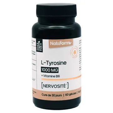 Nat & Form Nutraceutique Tyrosine 60 Gélules
