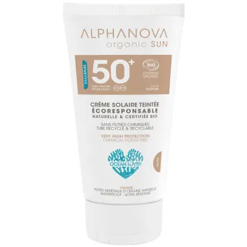 Alphanova Organic Sun Crème Solaire Teintée 50 ml Nude