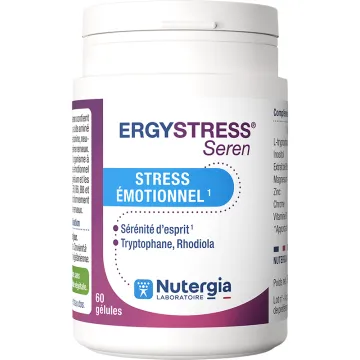 Nutergia Ergystress Seren – Stress émotionnel et détente – 60 gélules