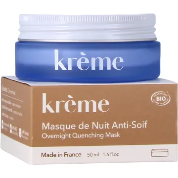Krème Masque de Nuit Anti-Soif Bio 50 ml