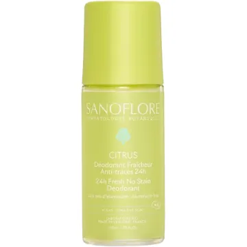 Sanoflore Déodorant Roll-On 24h Citrus Bio 50 ml