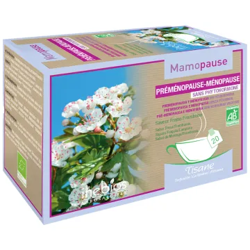 Inebios Mamopause Préménopause-Ménopause Tisane Bio 20 sachets