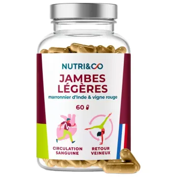 Nutri&Co Jambes Légères 60 gélules