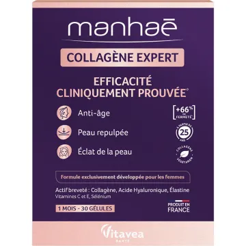 Vitavea Manhaé Collagène Expert Peau 30 gélules