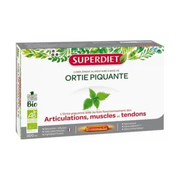 Superdiet Ortie Piquante Bio Articulation 20 ampoules