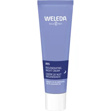 Weleda Crème de Nuit Hydratante à l'Iris 30 ml