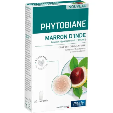 Pileje Phytobiane Marron d'Inde bio 30 comprimés