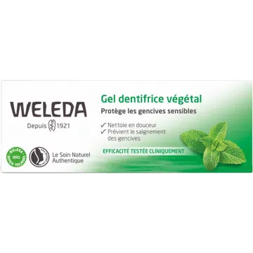 Weleda Gel Dentifrice Végétal Gencives Sensibles 75 ml