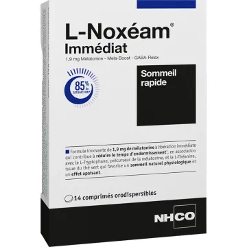 NHCO L-Noxéam Immédiat Sommeil Rapide 14 comprimés