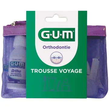 Sunstar GUM Trousse de Voyage Orthodontie