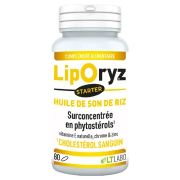 LT Labo Liporyz Starter Stérols Végétaux 80 capsules