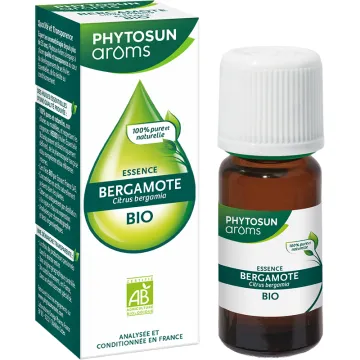 Huile essentielle bio de bergamote 10 ml – Phytosun Arôms