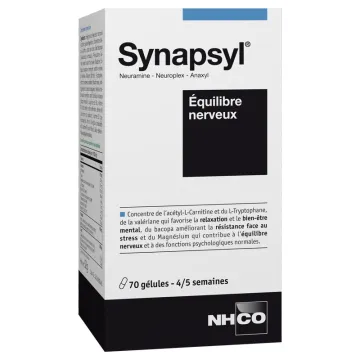 Nhco Synapsyl Equilibre Nerveux 70 Gélules