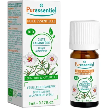 Huile essentielle Ciste ladanifère Bio 5 ml Puressentiel