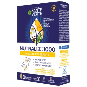 Nutralgic 1000 confort articulaire 30 comprimés – Santé Verte