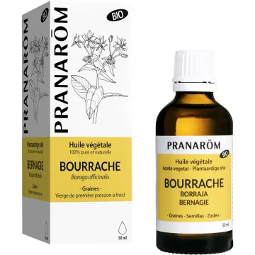 Pranarôm Huile Végétale Bourrache Bio 50 ml