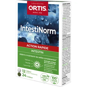 Ortis IntestiNorm Équilibre du Transit 36 Comprimés