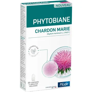 Pileje Phytobiane Chardon Marie bio 30 comprimés LP