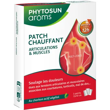 Patch chauffant articulations et muscles – Phytosun Arôms