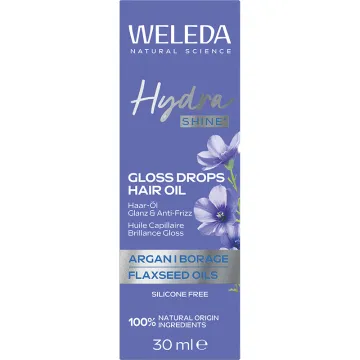 Weleda Hydra-Shine Huile Capillaire Brillance Gloss 30 ml