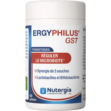 Nutergia Ergyphilus GST – Probiotiques et microbiote – 60 gélules