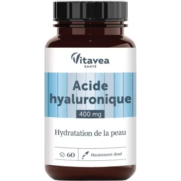 Vitavea Acide Hyaluronique 400 mg Hydratation & Fermeté 60 comprimés