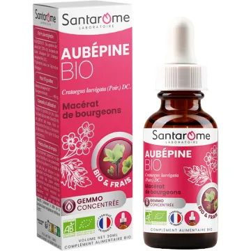 Santarome Macérat de Bourgeons d’Aubépine Bio – 30 ml