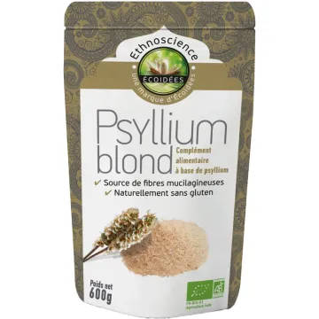 Psyllium blond Bio 600 g Ecoidées