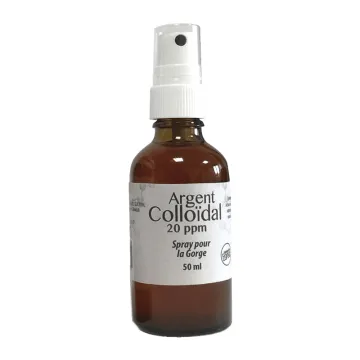 Spray gorge à l’argent colloïdal 50 ml – Dr Theiss